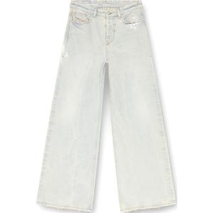 1996 d сир широкие джинсы DIESEL, светло-серый