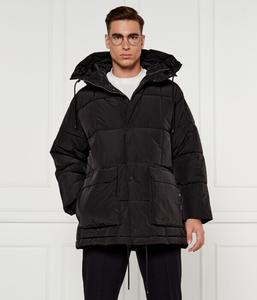 Куртка мужская Armani Exchange утепленная с воротником-стойкой, черный