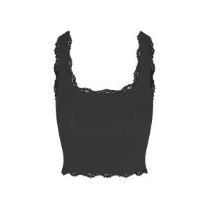Топ SKIMS Fits Everybody Lace, цвет Onyx