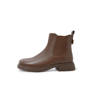 COMELY Ботильоны женские, черно-коричневые