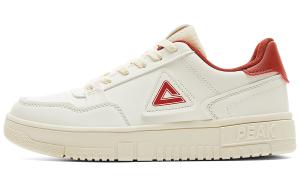 PEAK Кроссовки для скейтбординга женские, низкие, парусиновые, белые, красные