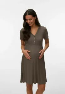 Трикотажное платье Mamalicious, Brown