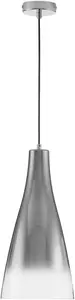 Подвесные светильники Nova Luce "LIVTAR", 1 лампочка, лампа E27 | без лампочек, без освещения Ø 23,00 см, Высота: 120 см, серый