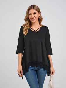 Топ LapaPlus, черный