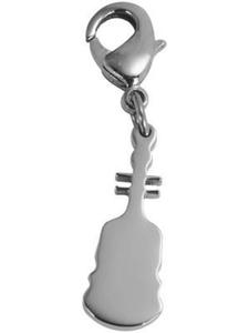 Adeliás Универсальный кулон - подвеска-шарм из нержавеющей стали серебристого цвета