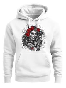 Толстовка Neverless Day of Dead, белый