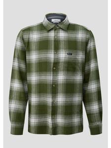 s.Oliver Рубашка цвета 79N4_оливково-зеленый