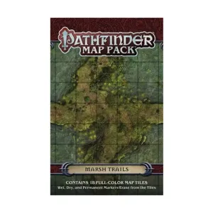 Пакет карт — Болотные тропы, GameMastery & Pathfinder - Map Packs - Countryside & Wilderness Locales