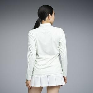 Женская поло-рубашка с длинными рукавами и графическим принтом «Теневой кот» для гольфа