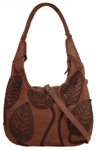 Шоппер Samantha Look, натуральная кожа, производство Италия, цвет Cognac