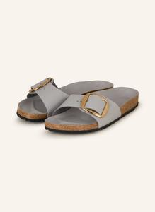 Мюли Madrid Big Buckle Birkenstock, серый