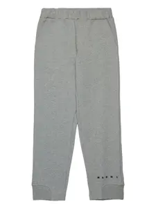 Брюки с логотипом Marni Kids, серый