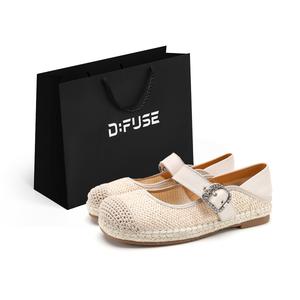 D:FUSE SCANDINAVIA D Fuse Scandinavia Мэри Джейн для женщин экрю, цвет Ecru