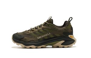 MERRELL Мокасины Moab Speed 2 Olive в оливково-зеленом цвете, цвет Olive Green