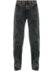 Прямые джинсы Evergreen Wire средней посадки Y/Project, черный