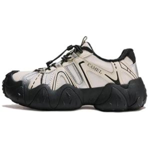 Женские низкие треккинговые ботинки Cloud Mountain с амортизацией, противоскользящей и износостойкой дышащей подошвой CAMEL, бежевый/серебро/черный (fleece-lined)