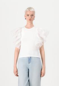 Футболка ONLY ONLTAYA LIFE, Cloud Dancer/White