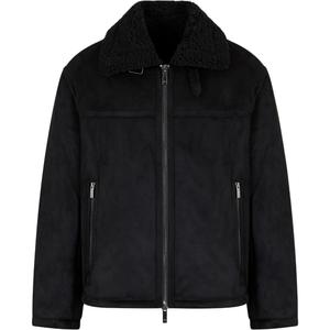 ARMANI EXCHANGE Замшевая куртка, Black
