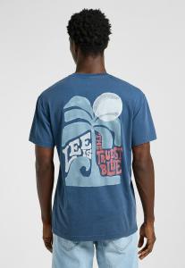 Футболка с принтом Lee, цвет Orion Blue