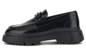 Массивные лоферы с бляшкой логотипом HOGAN