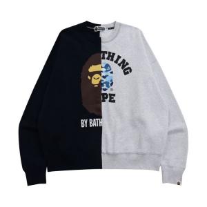Свитер BAPE College & By Bathing Loose Fit Crewneck, Navy
