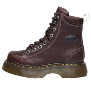 (WMNS) Ботинки Dr. Martens BUZZ 8-EYE Grizzly на шнуровке, темно-коричневые