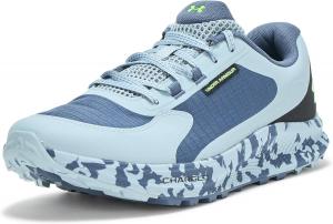 Under Armour мужские кроссовки Charged Bandit Trail 3, (044) Downpour Gray/Harbor Blue/Hyper Green