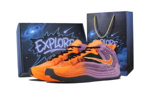 Nike Giannis Freak 7 Flame Purple Box баскетбольные кроссовки устойчивые к истиранию unisex фиолетовые