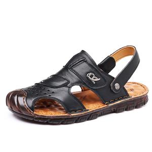 KACHILANG Пляжные сандалии мужские черные, цвет Black