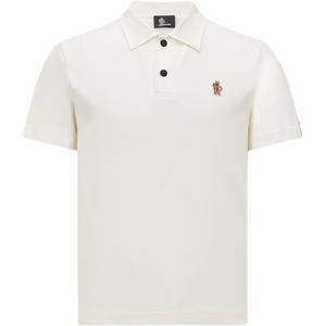 Пике поло Moncler Grenoble, белый