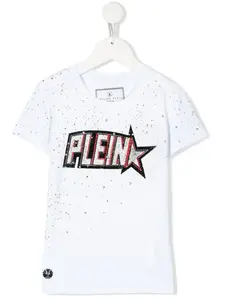 Футболка Plein Star Philipp Plein Junior, белый