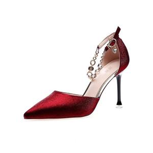 TAOLEI Женские черные туфли на высоком каблуке