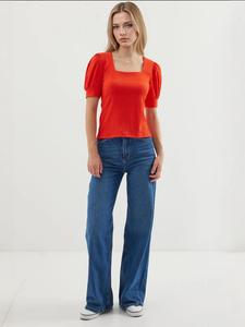 Bigdart Блузка в цвете лобстер