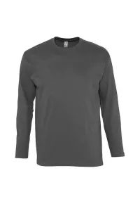 Футболка с длинным рукавом «Монарх» SOL'S, серый