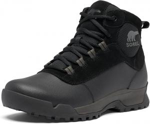 Мужские водонепроницаемые ботинки SOREL Buxton Lite Lace Plus, черный