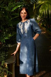 Платье Кай Корнелли Monsoon, синий