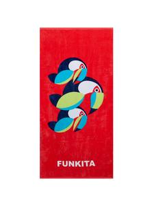 Funkita Полотенце с попугаями красного цвета