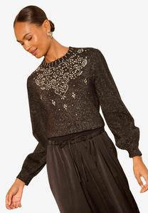 Джемпер Love & Roses REGULAR FIT , Black