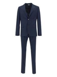 Однобортный костюм Manuel Ritz, синий