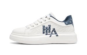 Низкие мужские кроссовки, увеличивающие рост HLA, White Brown