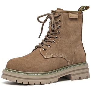 Короткий ботинок Мартин 3,5 см мужской JIETEGONGYANG, желтый для увеличения роста