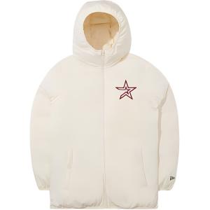 New Era Пуховик унисекс слоновая кость белый, Ivory White