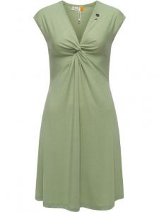 Летнее платье окопник однотонный Ragwear, зеленый