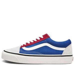 Кроссовки old skool 36 dx 'white blue red' Vans, белый