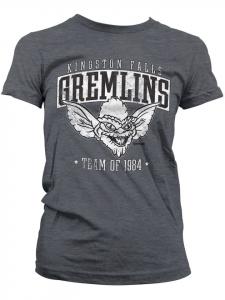 Футболка Kingston Falls 1984 серого цвета Gremlins