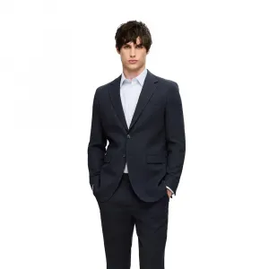 Выбранный зимний блейзер Slim-Oasis Selected, синий