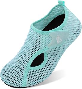 Водные тапочки LeIsfIt для женщин и мужчин, для плавания, пляжа и ходьбы, быстросохнущие акваносочки для бассейна, дайвинга, прогулок на лодке, реки, йоги, озера и серфинга, зеленый