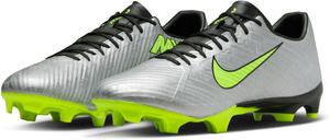 Футбольные бутсы Nike Zoom Vapor 15 Academy Xxv Fg/Mg Fb8399 мужские, Metallic Silver Volt Black 060