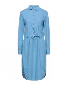 Платье миди Her Shirt Her Dress, серо-синий