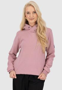 Худи alife & kickin SARINAAK, Dusty Pink Melange/Red